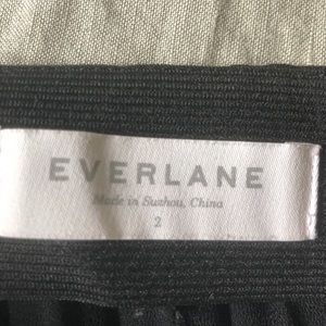 Everlane pleated skirt